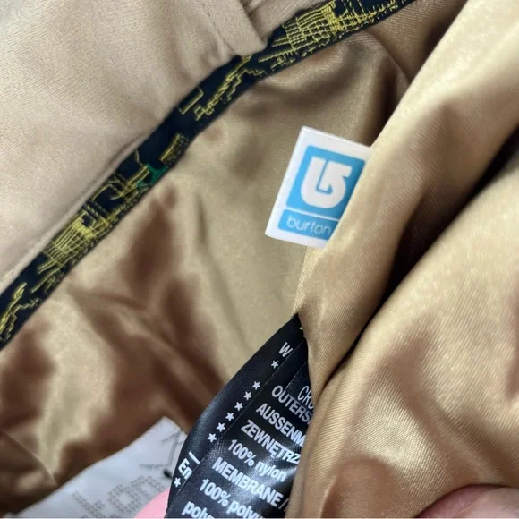 Burton Women’s Ski Snowboard Snow Pants Checkered Size Medium - Picture 12 of 15